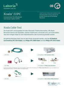 Koala Cable Brochure - German - Cover